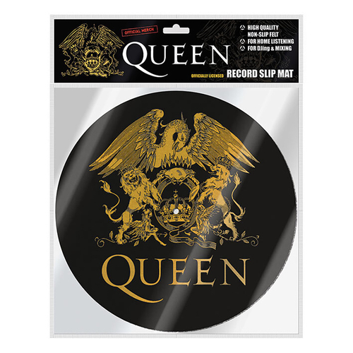 Queen 70's Theme Record Player Anti-Slip Vinyl Circular Slipmat