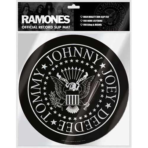 Johnny Joey Logo 70's Theme Record Player Anti-Slip Vinyl Circular Slipmat