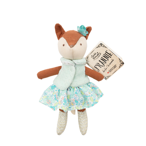 Great Pretenders Frannie The Fox Mini Plush 16cm Toy 3y+
