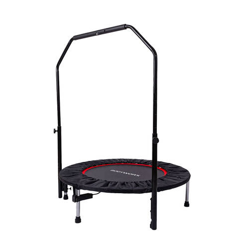 Bodyworx Rebounder Trampoline w/Handle Bounce Jumping Home Fitness Exercise 40in