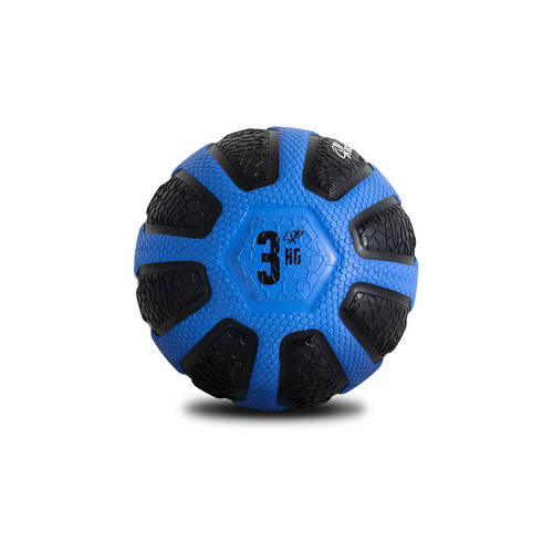  Medicine Ball Home Gym Crossfit Workout Exercise 3kg Black/Blue