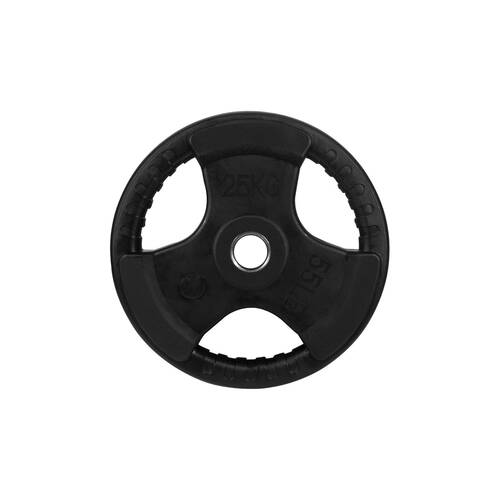 Bodyworx Standard Rubber Ezy Grip Disc Weight Plate Home Gym Exercise 25kg