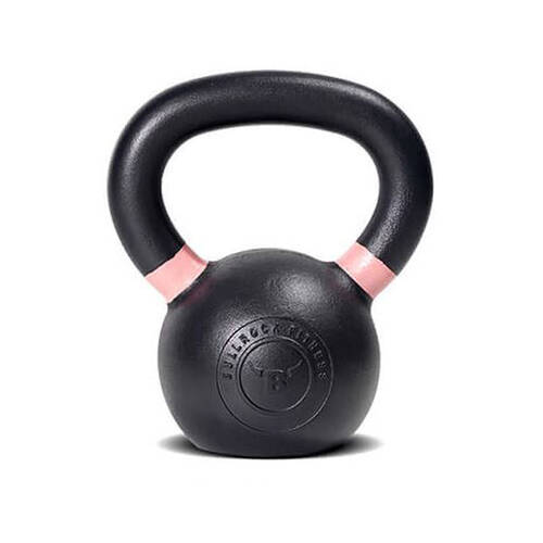 Bodyworx Premium Cast Iron Kettlebell Weightlift Home Gym Workout Exercise 8kg