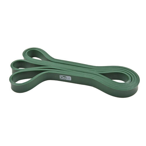 GoFit Super Band Yoga Fitness Exercise Resistance Loop 30-50lbs Green