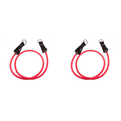 2PK GoFit Extreme Power Tube Home Gym Workout Strength Exercise 30lbs Pink