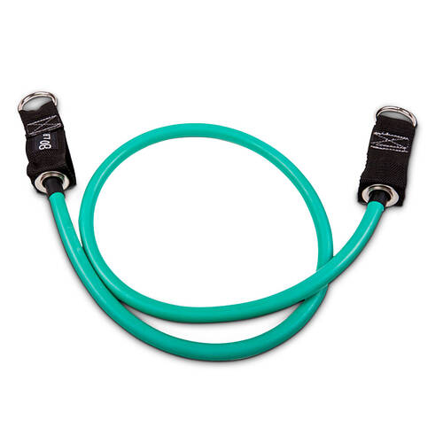 GoFit Extreme Power Tube Home Gym Workout Strength Exercise 80lbs Green