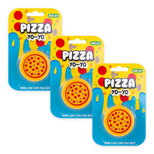 3PK Gift Republic Pizza YoYo Kids/Children Play Toy 6y+