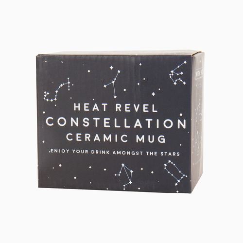 Gift Republic Heat Reveal Coffee Constellation Mug w/ Handle
