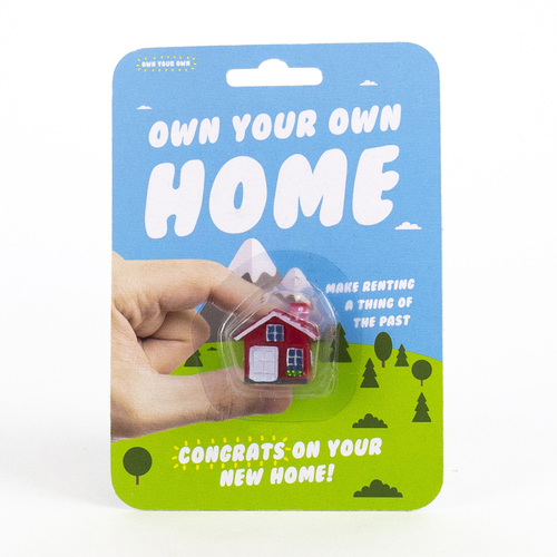 Gift Republic Own Your Own Home Mini House Novelty
