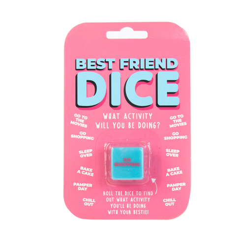 Gift Republic Best Friends Dice Activity Game - Blue