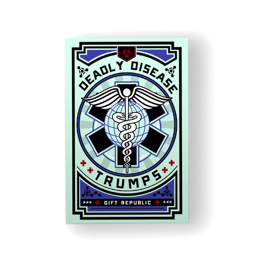 Gift Republic Deadly Disease Trumps Cards Knowledge Game