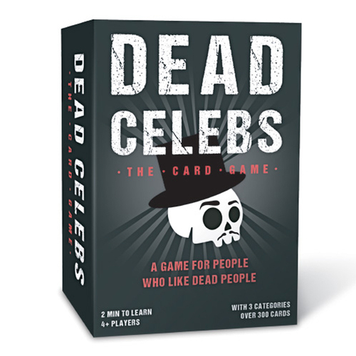 Gift Republic Dead Celeb Card Game