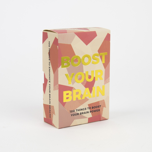 100pc Gift Republic Boost Your Brain Cards Question Game