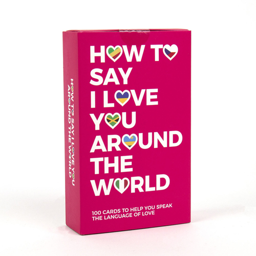 100pc Gift Republic How To Say I Love You Around The World