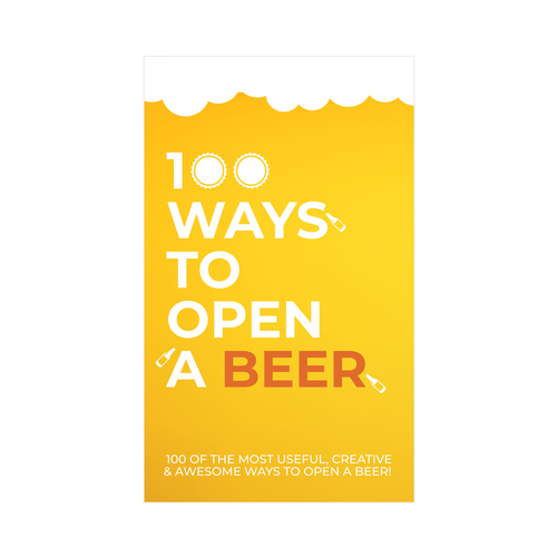 100pc Gift Republic Ways To Open A Beer Bottle Cards Set