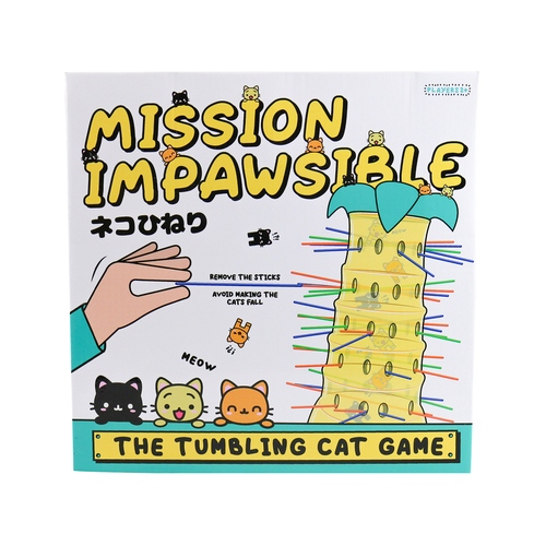 Gift Republic Mission Impawssible The Tumbling Cat Game