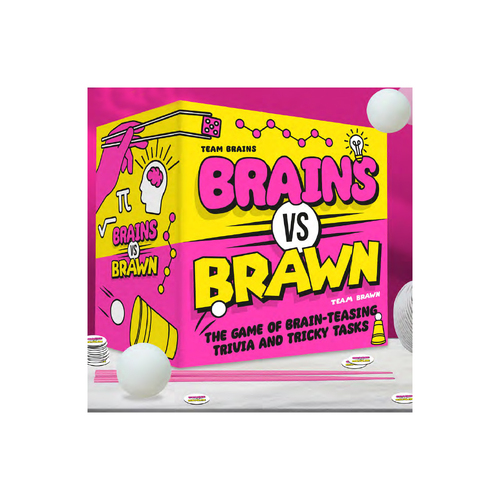 Gift Republic Brains Vs Brawn Brain Teaser Board Game Set