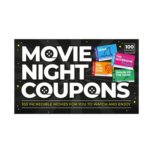 100pc Gift Republic Movie Night Coupons Cinema Vouchers