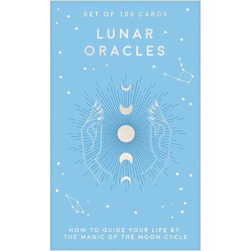 100pc Gift Republic Lunar Oracles Reading Cards Deck Set