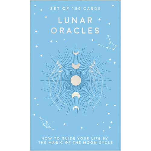 100pc Gift Republic Lunar Oracles Reading Cards Deck Set