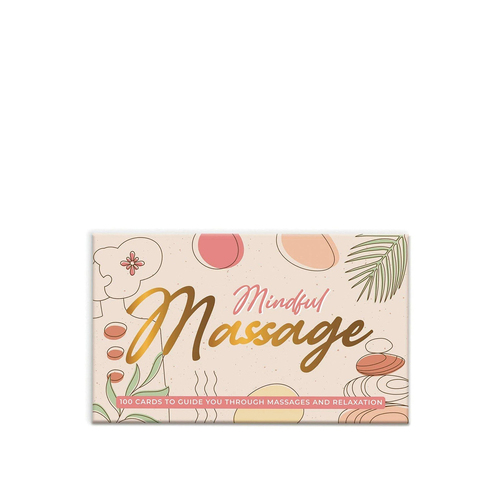 100pc Gift Republic Mindful Massage Cards Relaxation Set