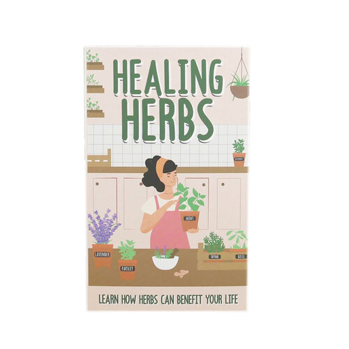 100pc Gift Republic Healing Herbs Learning Cards Set