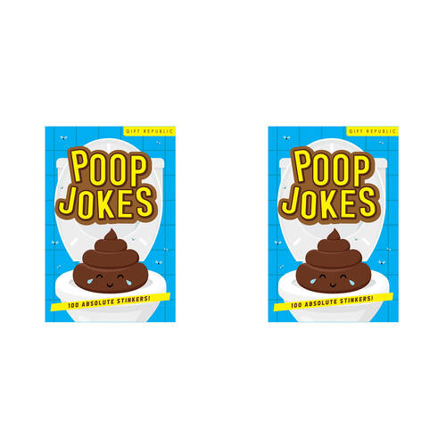 2x 100pc Gift Republic Poop Jokes Cards Family Friendly Humour 6Y+