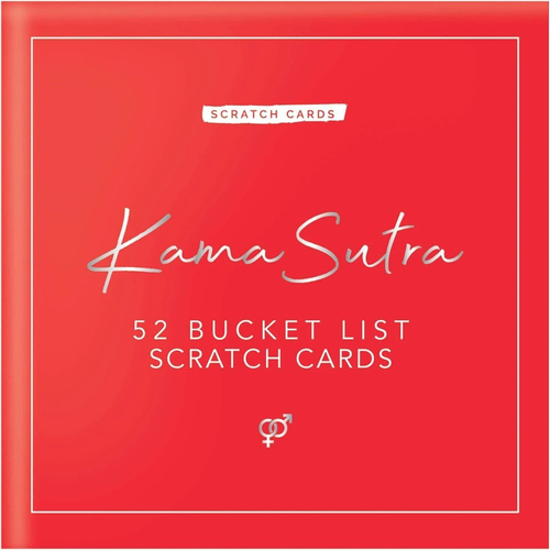 52pc Gift Republic Kama Sutra Bucket List Scratch Cards