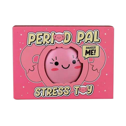 Gift Republic Period Pal Stress Novelty Squeezy Toy - Pink
