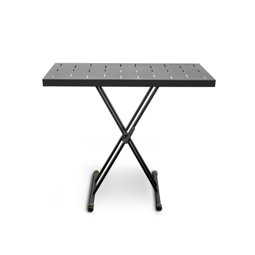 Gravity KSX2RD Double Braced X-Frame Keyboard Stand & Rapid Desk Set