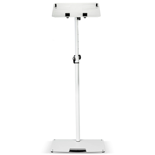 Gravity LTST02W Lecturn 120cm Stand w/ Steel Base For Laptop - White