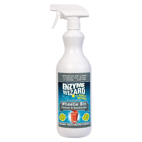 Enzyme Wizard Wheelie Bin Cleaner And Deodoriser 750ml