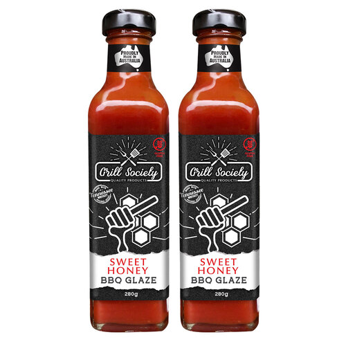 2PK 280g Grill Society Sweet Honey Glaze