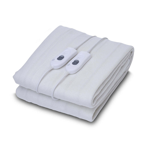 Goldair Select Flat Tie Down Electric Blanket Queen White