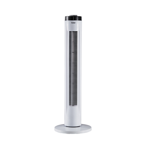 Goldair Select Basic Home/RoomTower Oscillation Fan 81cm - White