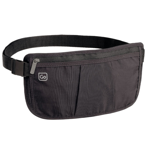 Go Travel Unisex Concealed Money Bum Bag - Assorted