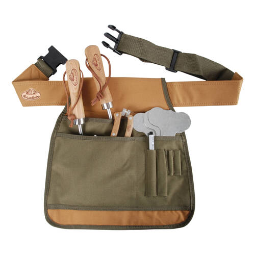 Esschert Design Garden Tool Belt Accessory Storage Green
