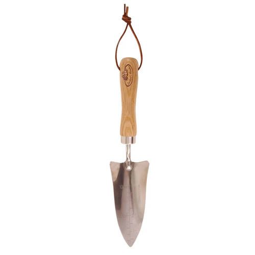 Esschert Design Stainless Steel Transplanter Hand Spade Tool Natural