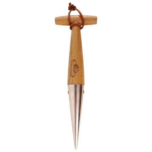 Esschert Design Stainless Steel/Ashwood Dibber 29.5cm Natural