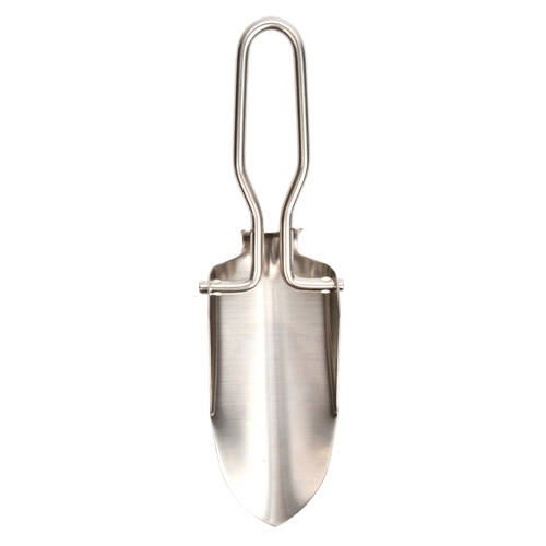 Esschert Design Folding Hand Shovel Stainless Steel 22.6cm Silver