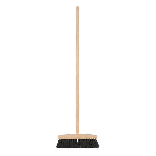Esschert Design Beechwood Indoor Broom Gardening Cleaning 127.8cm Natural