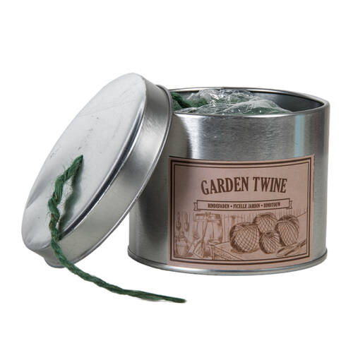 Esschert Design Garden Zinc Metal Twine w/ Tin Outdoor 57m Green