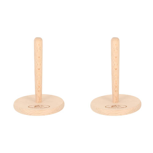 2PK Esschert Design Beechwood Pot Tamper Gardening 11.5cm Natural