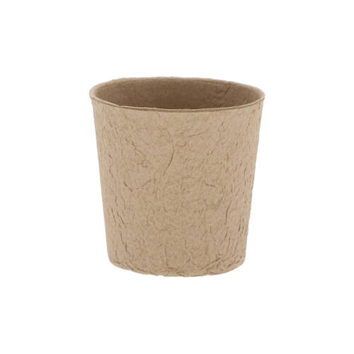 12pc Esschert Design Round Grow Pots Garden/Outdoor Decor Large 10cm Brown