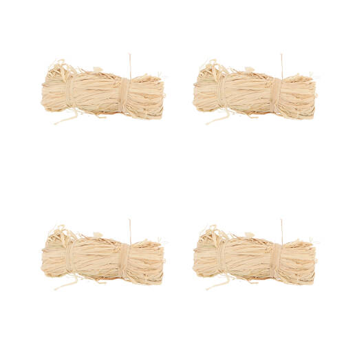 4PK Esschert Design Natural Raffia 50g Bundle Garden/Outdoor Holder