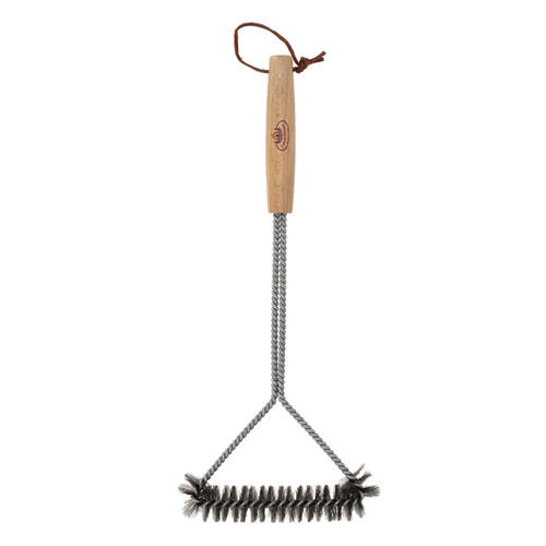 Esschert Design BBQ Cleaning Brush Outdoor Camping Cooking 38.4cm Natural