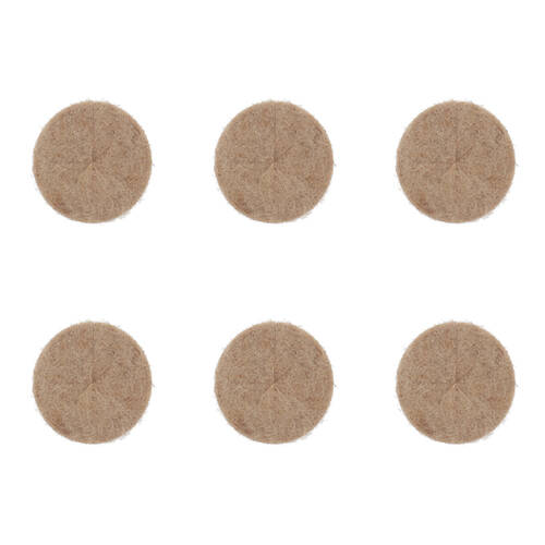 6PK Esschert Design Jute Mulching Disc Natural Plant Protector 9cm Small