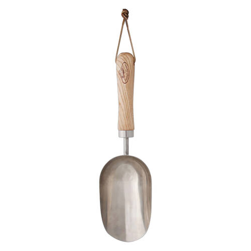 Esschert Design Compost Garden Soil Hand Scoop Stainless Steel Gardening Tool