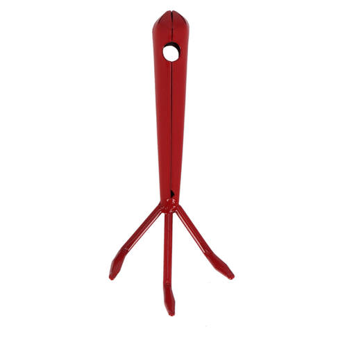 Esschert Design Small Garden Hand Fork Steel Gardening Tool 15cm Red