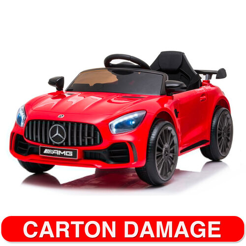 Mercedes Benz AMG GTR Ride On Car Red